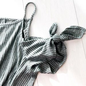 Women Casual Cold Shoulder T-Shirt Dress (medium)